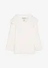 Jerseytopp av bomullsmiks, bonprix