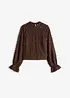 Bluse av strukturert materiale, bonprix