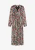 Paisleykjole av chiffon, bonprix