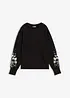 Sweatshirt i bomullsmiks, bonprix