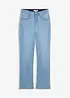 Straight Jeans High Waist med lommedetaljer, bonprix