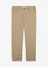 Relaxed Fit, varmende bukse med komfortlinning, Straight, bonprix