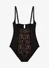 Shape-body med glittergarn, lett formende, bonprix