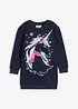 Sweatshirtkjole i 100% bomull, bonprix