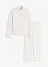 Loungewear-kosedress i mykt ribbemateriale, oversized, bonprix