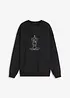 Varmende, oversized sweatshirt, hurtigtørkende, bonprix