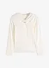 Ribbet topp, bonprix