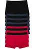 Boksershorts med bomull i ettersittende modell (10-pack), bonprix