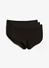 Boxer til dame med bomull (3-pack), bonprix