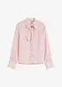 Chiffonbluse med avtagbart knytebånd, bonprix