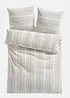 Sengesett med stripemønster, bonprix