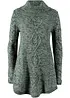 Lang poncho-genser, lange ermer, bonprix