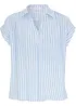 Kortermet bluse i lett viskose, bonprix