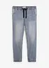 Regular Fit slip on-jeans med stretch, Tapered, bonprix