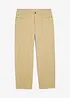 Relaxed Fit-twillbukse med komfortlinning, Straight, bonprix