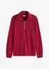 Oversized sweatshirt med glidelås, bonprix