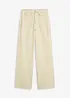 High Waist-twillbukse med påsatte lommer, bonprix