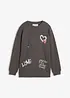 Sweatshirt i 100% økologisk bomull, bonprix