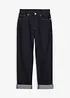 Loose Fit-jeans med regulerbar linning, Straight, bonprix