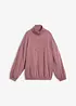 Oversized sweatshirt av økologisk bomull, bonprix