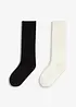 Myke sokker med bred kant (2-pack), bonprix
