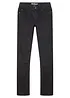 Slim Fint stretch-jeans med justerbar linning, Straight, bonprix