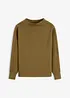 Oversized sweatshirt av mykt scubamateriale, bonprix