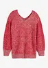 Lang genser med lurex, bonprix
