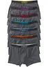 Boksershorts med bomull i ettersittende modell (7-pack), bonprix