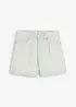 Jeansshorts High Waist, Low Stretch, bonprix