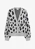 Mønstret cardigan, bonprix