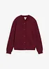 Sweat-bomberjakke med knapper, bonprix