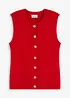 Strikket vest, bonprix