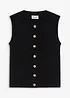 Strikket vest, bonprix