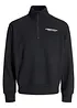 JJ REBEL-sweatshirt med kort glidelås, J&J Rebel