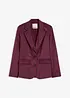 Blazer i semsket skinn, bonprix