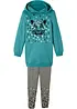 Sweatshirt og leggings i økologisk bomullsmiks (sett i 2 deler), bonprix