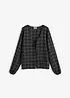 Oversized bluse av  myk viskose, bonprix
