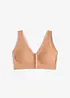 Vattert Feel Comfort Lasercut-BH uten bøyle med lukning foran, bonprix