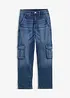 Loose Fit termo-jeans med jerseyfôr, Straight, bonprix