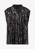 Jumpsuit med paljetter, bonprix