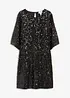 Oversized paljettkjole, bonprix