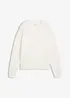 Oversized genser i 100% bomull, bonprix