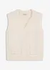 Strikket vest, bonprix