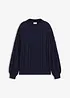Oversized genser med flettemønster, bonprix
