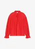 Slip on-bluse av fin viskosemiks, bonprix