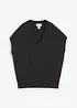 Strikket vest i 100% bomull, bonprix