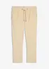 Regular Fit-pull on-kordfløyelsbukse, Straight, bonprix