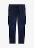 Regular Fit-denimjoggers med cargolommer, Straight, bonprix