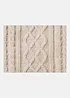 Dørmatte med strikketrykk, bonprix